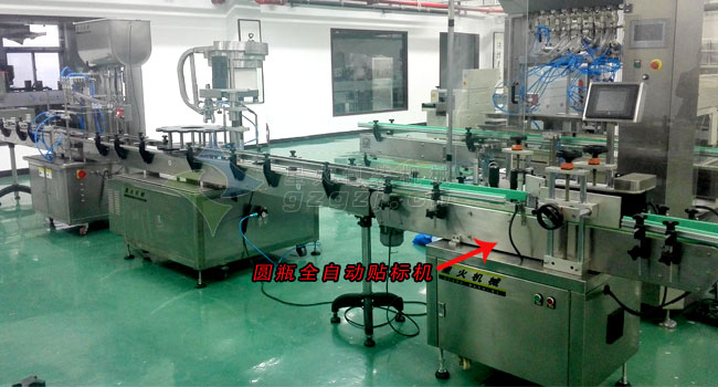 圓瓶全自動貼標機